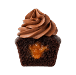 Dark Cupcake with Nutella Cream Cheese - Image 2
